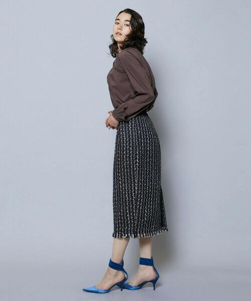 MOGA（モガ）の「TWEEDスカート（スカート・レディース・ブルー・1/2/3）」の8枚目の写真