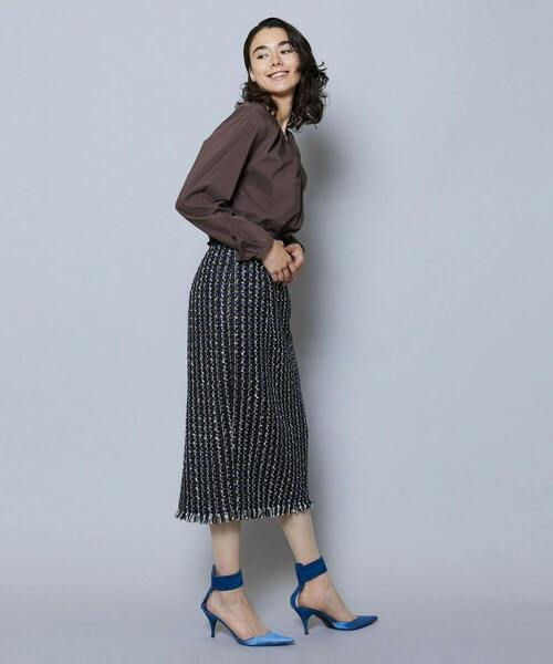 MOGA（モガ）の「TWEEDスカート（スカート・レディース・ブルー・1/2/3）」の11枚目の写真