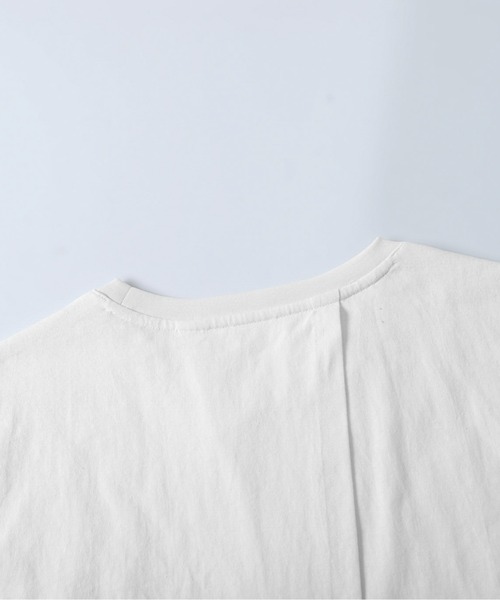 SUGAR BISKET(シュガービスケット)の「レースレイヤード バックスリットTシャツ(Tシャツ/カットソー・レディース・ホワイト/ブラック・フリー)」の21枚目の写真