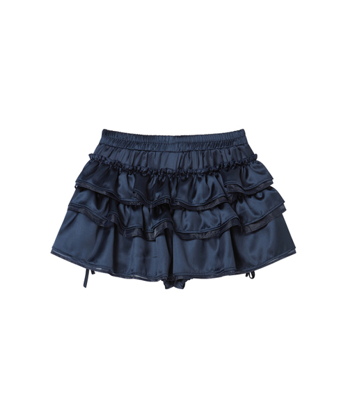 NYXX(エヌワイエックスエックス)の「TNSW FRILL SKIRTPANTS NAVY(スカート・レディース・ネイビー・FREE)」の2枚目の写真