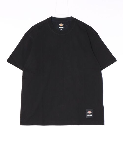 Dickies(ディッキーズ)の「DICKIES × THRASHER 半袖Tシャツ(Tシャツ/カットソー・メンズ・ホワイト/ブラック・LARGE/X-LARGE/XX-LARGE/MEDIUM)」の2枚目の写真