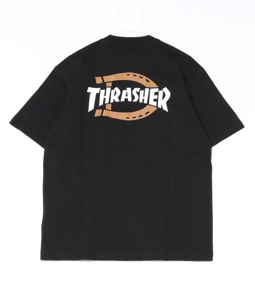 Dickies(ディッキーズ)の「DICKIES × THRASHER 半袖Tシャツ(Tシャツ/カットソー・メンズ・ホワイト/ブラック・LARGE/X-LARGE/XX-LARGE/MEDIUM)」の3枚目の写真