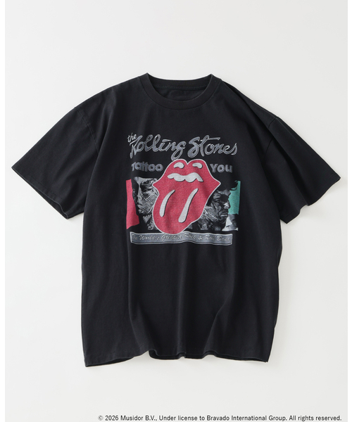 ローリングストーンズ 別注 ヴィンテージ加工 プリントTシャツ（T