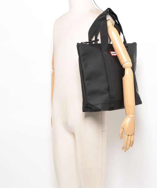 HUNTER(ハンター)の「【HUNTER】ハンター CULLEN TOTE BAG トートバッグ(ショルダーバッグ・レディース・ブラック・FREE)」の5枚目の写真