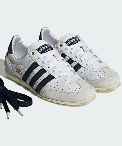 adidas（アディダス）の「ジャパン / Japan / アディダスオリジナルス adidas Originals ローカットスニーカー（スニーカー・レディース・ホワイト・23.5cm/23.0cm/24.0cm/22.5cm/22.0cm/27.0cm/26.5cm/26.0cm/25.5cm/25.0cm/24.5cm/29.0cm/28.5cm/28.0cm/27.5cm）」の2枚目の写真