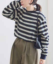 journal standard L'essage | マルチボーダーロングスリーブプルオーバー(Tシャツ/カットソー)