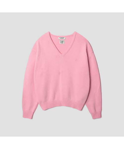 ESSENTIAL WOOL V-NECK KNIT 4COLORS（ニット/セーター）｜TTUDEMENT