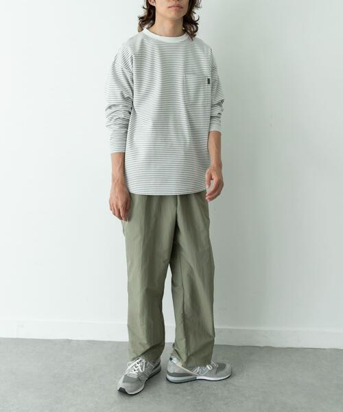 URBAN RESEARCH Sonny Label(アーバンリサーチサニーレーベル)の「撥水ナイロンオーバーパンツ(その他パンツ・メンズ・チャコールグレー/ブラック/ベージュ系その他・MEDIUM/LARGE)」の8枚目の写真