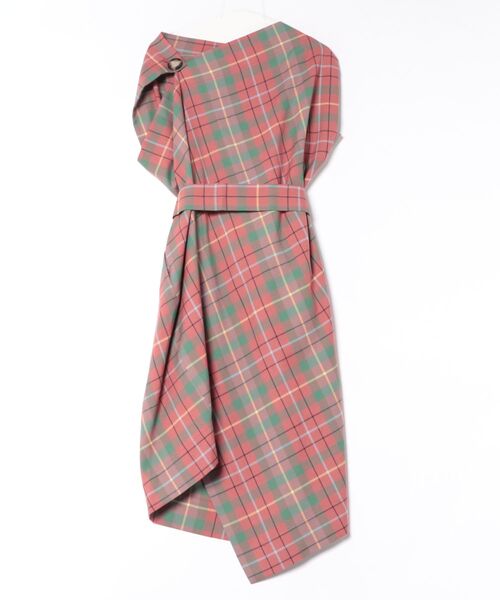 Vivienne Westwood（ヴィヴィアンウエストウッド）の「TARTAN CHECKﾚｸﾀﾝｸﾞﾙｼﾞｬﾝﾊﾟｰｽｶｰﾄ（ワンピース・レディース・ブラック系その他/ピンク系その他・FREE）」の3枚目の写真