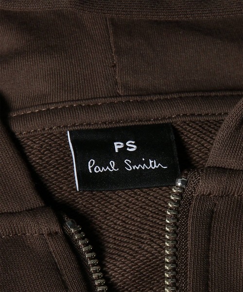 Dickies(ディッキーズ)の「ウィメンズ Dickie(R) × PS Paul Smith ジップアップ パーカ / 265914 DC005W(パーカー・レディース・ネイビー/ブラウン・MEDIUM)」の11枚目の写真