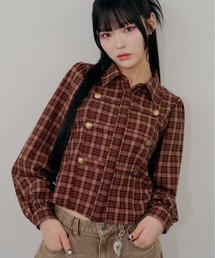 continuer de NICE CLAUP（コンティニューデナイスクラップ）の「【今季大注目!】ナポレオン風シャツ（シャツ/ブラウス）」