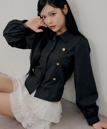 continuer de NICE CLAUP（コンティニューデナイスクラップ）の「【今季大注目!】ナポレオン風シャツ（シャツ/ブラウス）」