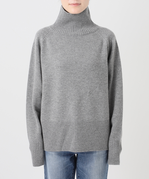 Spick & Span(スピックアンドスパン)の「ウールカシミヤハイネックプルオーバー(ニット/セーター・レディース・グレー/ブラウン/ブルー/ベージュ系その他/ピンク系その他・FREE)」の10枚目の写真