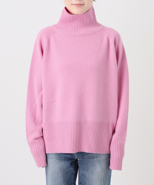 Spick & Span(スピックアンドスパン)の「ウールカシミヤハイネックプルオーバー(ニット/セーター・レディース・グレー/ブラウン/ブルー/ベージュ系その他/ピンク系その他・FREE)」の18枚目の写真