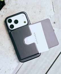 UNiCASE（ユニケース）の「Mag Sleeve Pocket MagSafe対応 カードケース 名刺入れ スマホスタンド 薄型 iPhone18Pro iPhoneケース（カードケース）」