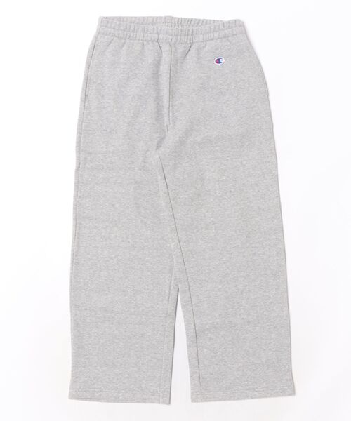Champion(チャンピオン)の「champion(チャンピオン)ワンポイントロゴ刺繍 ストレートスウェットパンツ(裏起毛)(スウェットパンツ・レディース・ホワイト系その他/ブラック/グレー・M/L)」の3枚目の写真