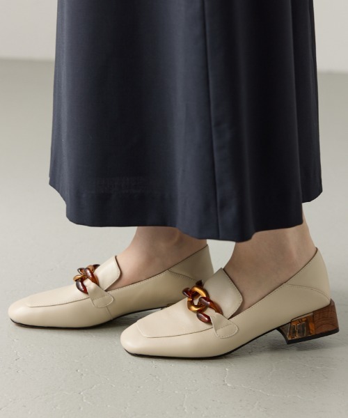 STACCATO(スタッカート)の「ジリアンモダンローファー(ローファー・レディース・ブラック/キナリ・22.5cm/23.5cm/23cm/24.5cm/24cm)」の1枚目の写真