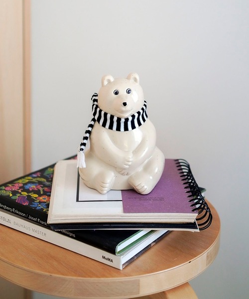 ギターを弾くクマの貯金箱 数量限定】Polar Bear Money BOX ポーラーベアーマネーボックス