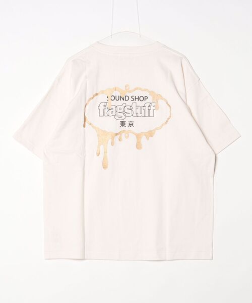 F-LAGSTUF-F(フラグスタフ)の「。アICE LOGO。アTee(Tシャツ/カットソー・メンズ・Black/White・X-LARGE/LARGE/MEDIUM)」の3枚目の写真