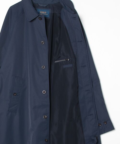 POLO RALPH LAUREN(ポロ ラルフ ローレン)の「サウスランド ウォーキング コート(ステンカラーコート・メンズ・ネイビー系1・S/M/L/XL)」の4枚目の写真