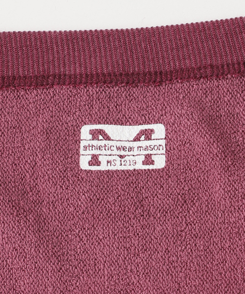 AP STUDIO(エーピーストゥディオ)の「【athletic wear MASON】別注Rayon Football Tsh(Tシャツ/カットソー・レディース・ボルドー/ブラウン・FREE)」の8枚目の写真