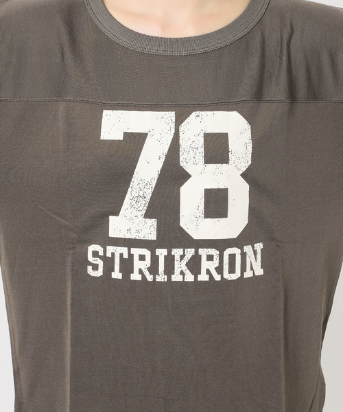 AP STUDIO(エーピーストゥディオ)の「【athletic wear MASON】別注Rayon Football Tsh(Tシャツ/カットソー・レディース・ボルドー/ブラウン・FREE)」の10枚目の写真