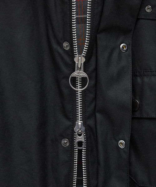 Barbour(バブアー)の「Barbour(バブアー) BLOUSONTRANSPORT WAX JACKET(その他アウター・メンズ・カーキ/ブラック・40/38/36/42)」の6枚目の写真