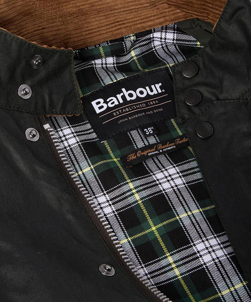 Barbour(バブアー)の「Barbour(バブアー) BLOUSONTRANSPORT WAX JACKET(その他アウター・メンズ・カーキ/ブラック・40/38/36/42)」の13枚目の写真