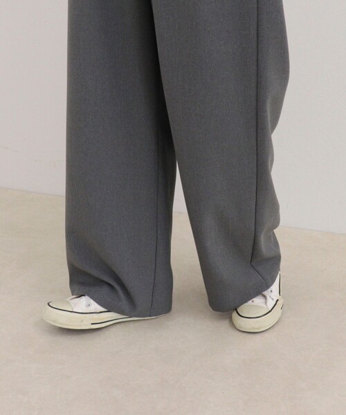 fredy emue(フレディエミュ)の「TRシャンブレーイージーパンツ(その他パンツ・レディース・ブラック/グレー/ベージュ・36/38)」の6枚目の写真