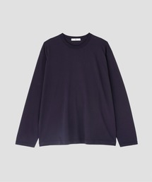 Y / ORGANIC COTTON JERSEY LONG SLEEVE T‐SHIRT