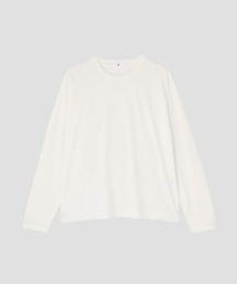 Ｙ / ORGANIC COTTON JERSEY LONG SLEEVE T‐SHIRT