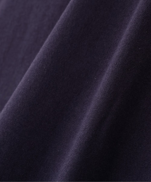 Y（ワイ）の「Ｙ / ORGANIC COTTON JERSEY LONG SLEEVE T‐SHIRT（Tシャツ/カットソー・メンズ・ネイビー/ホワイト・SMALL/LARGE/MEDIUM）」の9枚目の写真