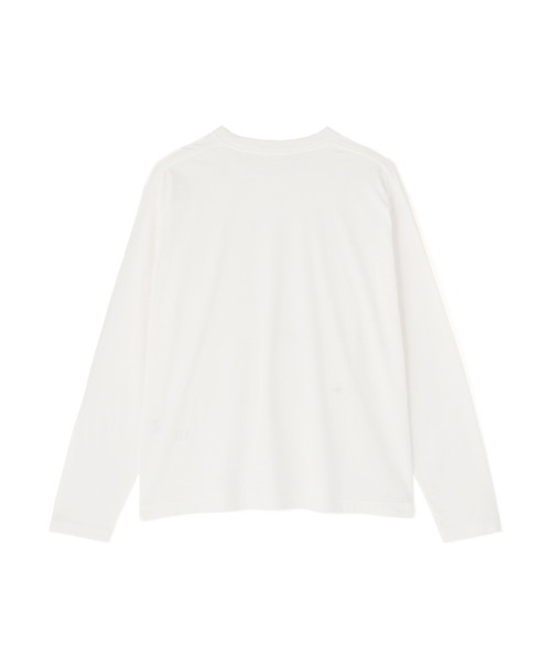 Y（ワイ）の「Ｙ / ORGANIC COTTON JERSEY LONG SLEEVE T‐SHIRT（Tシャツ/カットソー・メンズ・ネイビー/ホワイト・SMALL/LARGE/MEDIUM）」の3枚目の写真