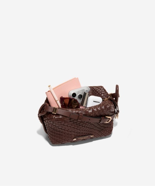 COLE HAAN（コールハーン）の「セシリー ミニ クロスボディ womens（ショルダーバッグ・レディース・ブラウン・OSFA）」の6枚目の写真