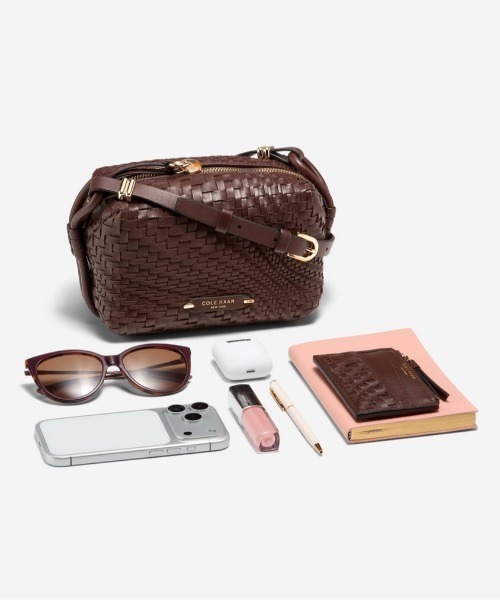 COLE HAAN（コールハーン）の「セシリー ミニ クロスボディ womens（ショルダーバッグ・レディース・ブラウン・OSFA）」の7枚目の写真