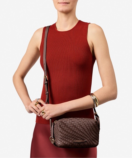 COLE HAAN（コールハーン）の「セシリー ミニ クロスボディ womens（ショルダーバッグ・レディース・ブラウン・OSFA）」の2枚目の写真