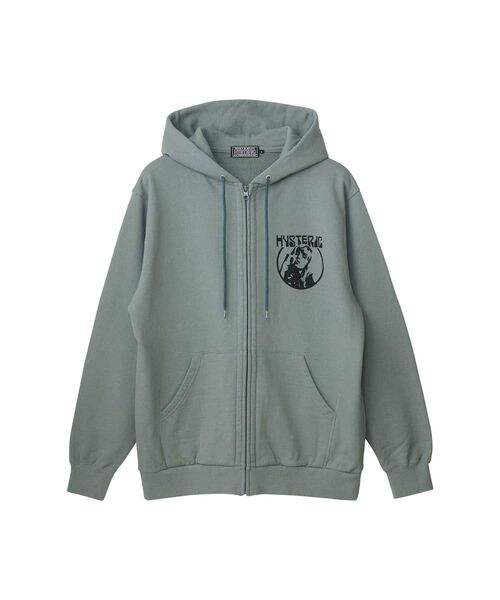 HYSTERIC GLAMOUR(ヒステリックグラマー)の「ROCK ’N’ ROLL GOOD TO ME パーカー(パーカー・メンズ・ブラック/トップグレー/グリーン・X-LARGE/LARGE/MEDIUM/SMALL)」の1枚目の写真