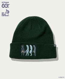 go slow caravan（ゴースローキャラバン）の「ワッフル怪獣刺繍 ニットキャップ（ニットキャップ/ビーニー）」