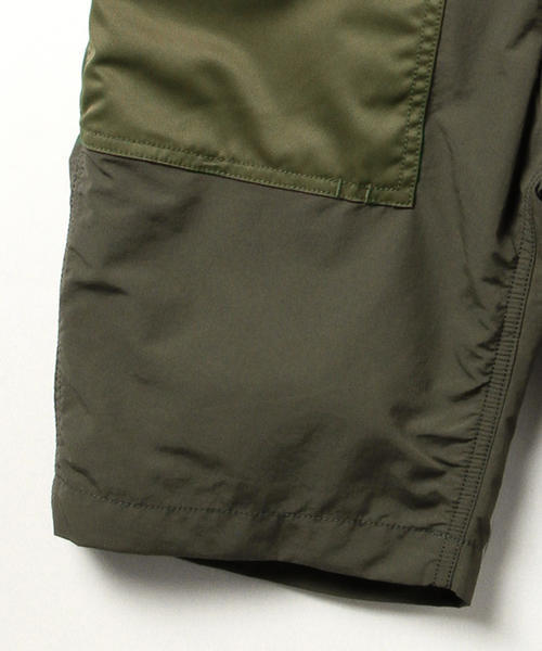 sage de cret(サージュデクレ)の「◇sage de cret×BEAMS PLUS / 別注 2WAY ファティーグ ショーツ(カーゴパンツ・メンズ・ネイビー/オリーブ・LARGE/SMALL/MEDIUM/X-LARGE)」の6枚目の写真