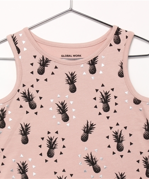 GLOBAL WORK（グローバルワーク）の「キッズ【吸水速乾】ドライGIRLSタンク/721801（タンクトップ・キッズ・ライトピンク/ホワイト/ホワイト系その他/オフホワイト/その他1・X-LARGE/MEDIUM/LARGE/SMALL）」の10枚目の写真