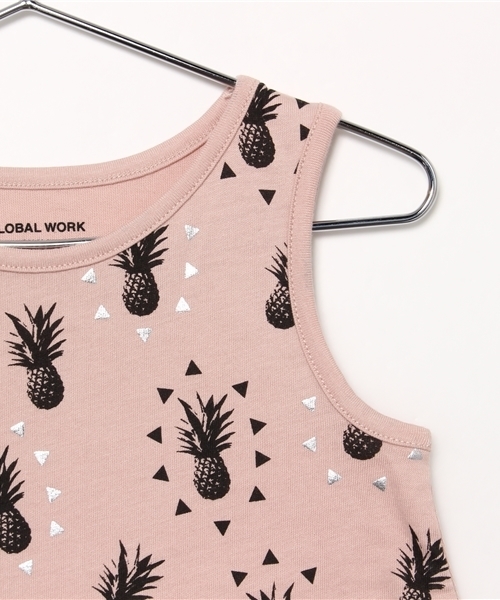 GLOBAL WORK（グローバルワーク）の「キッズ【吸水速乾】ドライGIRLSタンク/721801（タンクトップ・キッズ・ライトピンク/ホワイト/ホワイト系その他/オフホワイト/その他1・X-LARGE/MEDIUM/LARGE/SMALL）」の11枚目の写真