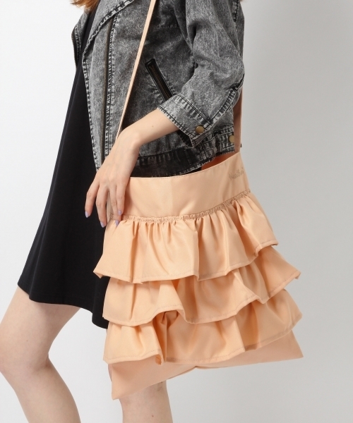 Heather（ヘザー）の「フリルショルダー　726657（ショルダーバッグ・レディース・アイボリー/ブラック/ピンク系その他/グリーン・FREE）」の15枚目の写真