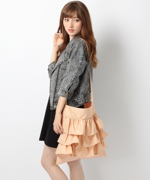 Heather（ヘザー）の「フリルショルダー　726657（ショルダーバッグ・レディース・アイボリー/ブラック/ピンク系その他/グリーン・FREE）」の16枚目の写真