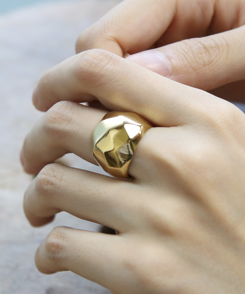 YArKA（ヤーカ）の「【YArKA / ヤーカ】angular ring silver925 / アンギュラー リング シルバー925（リング・レディース・シルバー/ゴールド・#13/#11/#9/#15/#7）」の20枚目の写真