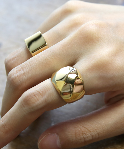 YArKA（ヤーカ）の「【YArKA / ヤーカ】angular ring silver925 / アンギュラー リング シルバー925（リング・レディース・シルバー/ゴールド・#13/#11/#9/#15/#7）」の19枚目の写真