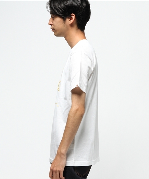 HEAD PORTER（ヘッドポーター）の「LITTLE BOOTS TEE（Tシャツ/カットソー・メンズ・ホワイト/ブラック・SMALL/LARGE/MEDIUM/X-LARGE）」の5枚目の写真