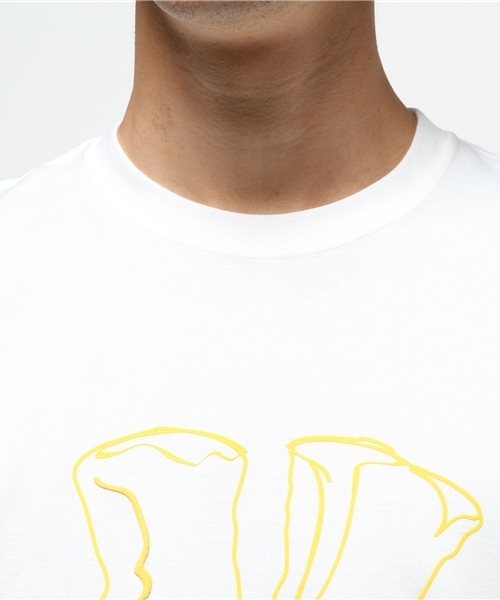 HEAD PORTER（ヘッドポーター）の「LITTLE BOOTS TEE（Tシャツ/カットソー・メンズ・ホワイト/ブラック・SMALL/LARGE/MEDIUM/X-LARGE）」の7枚目の写真