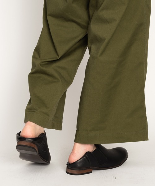 O-NINE（オーナイン）の「サイドゴアシューズ /  2WAY スリッポン（スリッポン・メンズ・ブラウン/ネイビー/グレー/ブラック/ベージュ/ダークブラウン・42/44/40/46/39/45/41/43）」の15枚目の写真