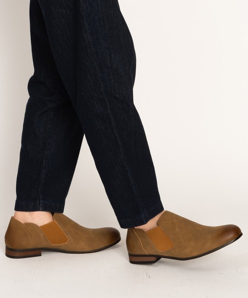 O-NINE（オーナイン）の「サイドゴアシューズ /  2WAY スリッポン（スリッポン・メンズ・ブラウン/ネイビー/グレー/ブラック/ベージュ/ダークブラウン・42/44/40/46/39/45/41/43）」の19枚目の写真