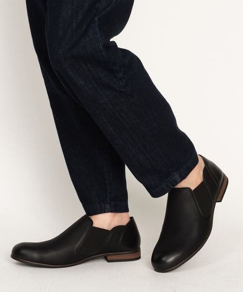 O-NINE（オーナイン）の「サイドゴアシューズ /  2WAY スリッポン（スリッポン・メンズ・ブラウン/ネイビー/グレー/ブラック/ベージュ/ダークブラウン・42/44/40/46/39/45/41/43）」の17枚目の写真